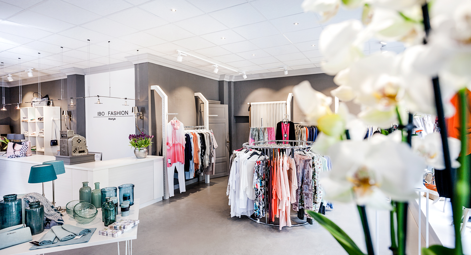 Innenansicht der IBO Fashion Lifestyle Boutique in Osnabrück